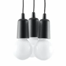 Lampa wisząca DIEGO 3 czarna