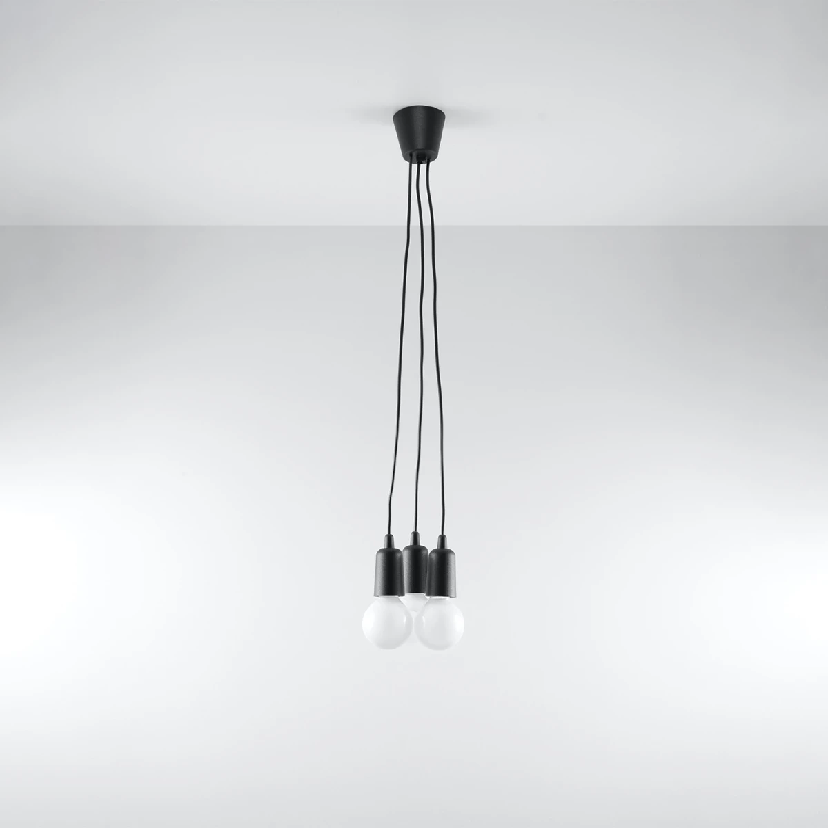Lampa wisząca DIEGO 3 czarna - obrazek 6
