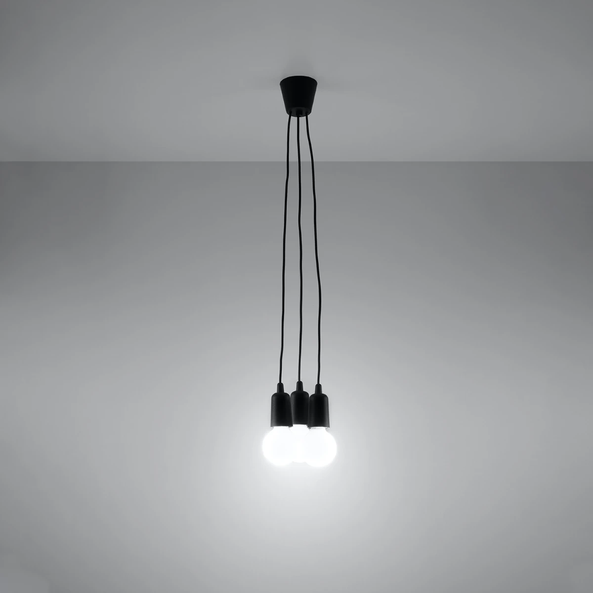 Lampa wisząca DIEGO 3 czarna - obrazek 7