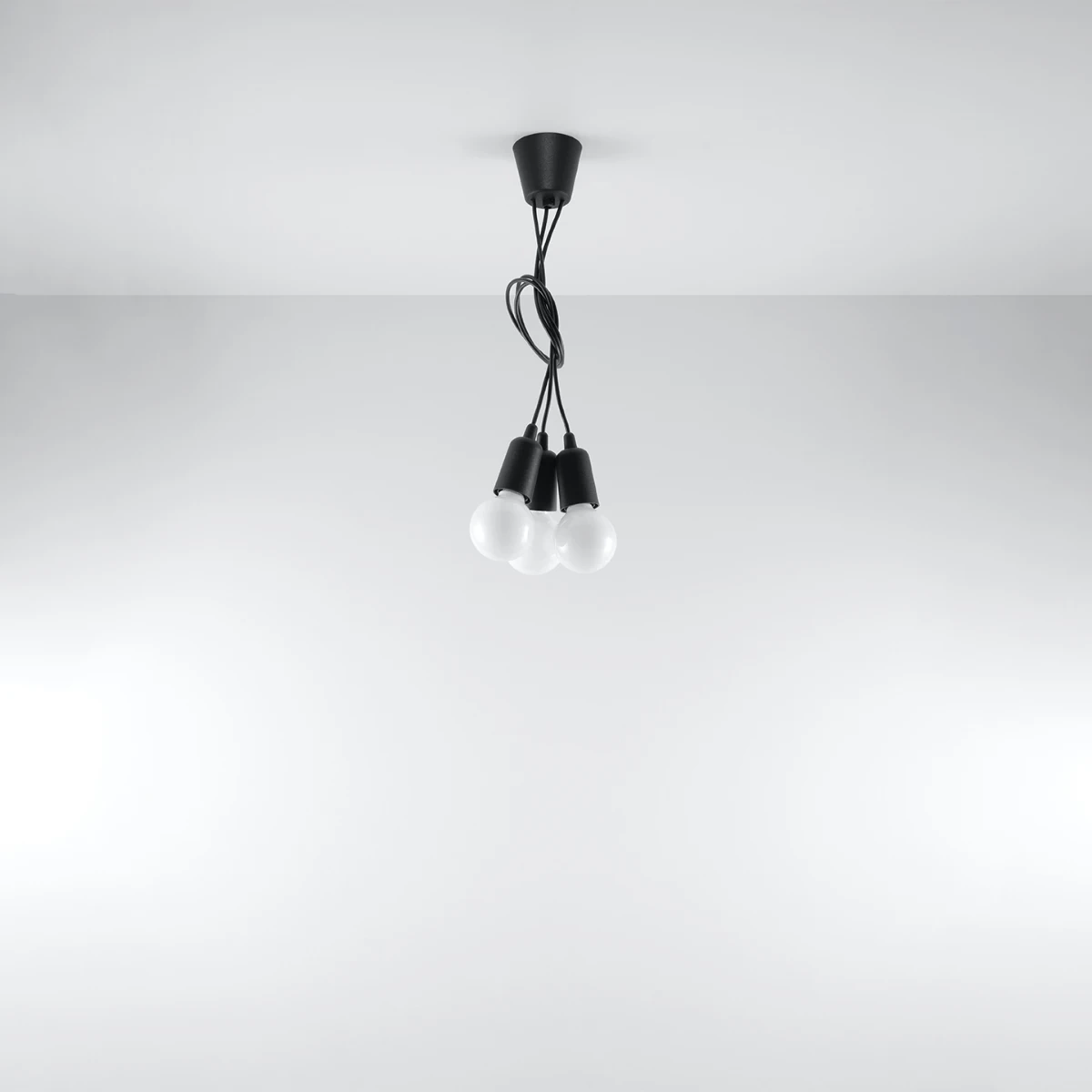 Lampa wisząca DIEGO 3 czarna - obrazek 9