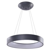 AZZARDO lampa wisząca SOLVENT R 110 CCT SMART z pilotem szara