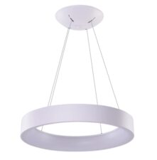 AZZARDO lampa wisząca SOLVENT R 110 CCT SMART z pilotem biała