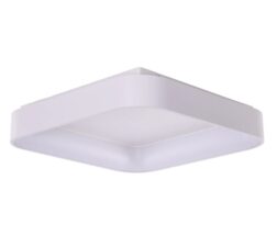 AZZARDO lampa sufitowa / plafon SOLVENT S TOP 110 CCT SMART z pilotem biała