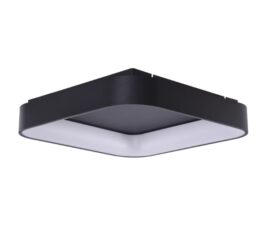 AZZARDO lampa sufitowa / plafon SOLVENT S TOP 110 CCT SMART z pilotem czarna