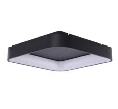 AZZARDO lampa sufitowa / plafon SOLVENT S TOP 60 CCT SMART z pilotem czarna