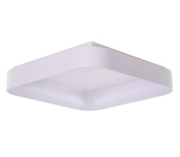 AZZARDO lampa sufitowa / plafon SOLVENT S TOP 60 CCT SMART z pilotem biała