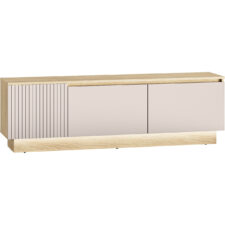 Komoda RTV KATE 06 dąb mavelie / kaszmir