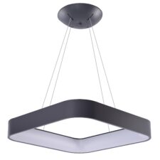 AZZARDO lampa wisząca SOLVENT S 60 CCT SMART z pilotem szara