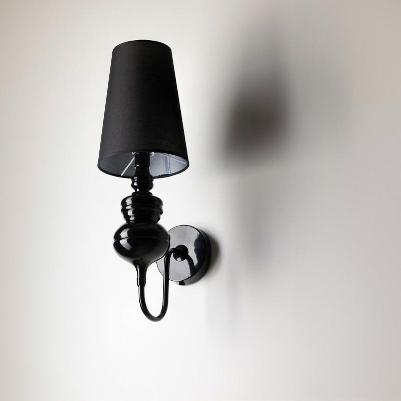 AZZARDO lampa ścienna BAROCO czarna - obrazek 8