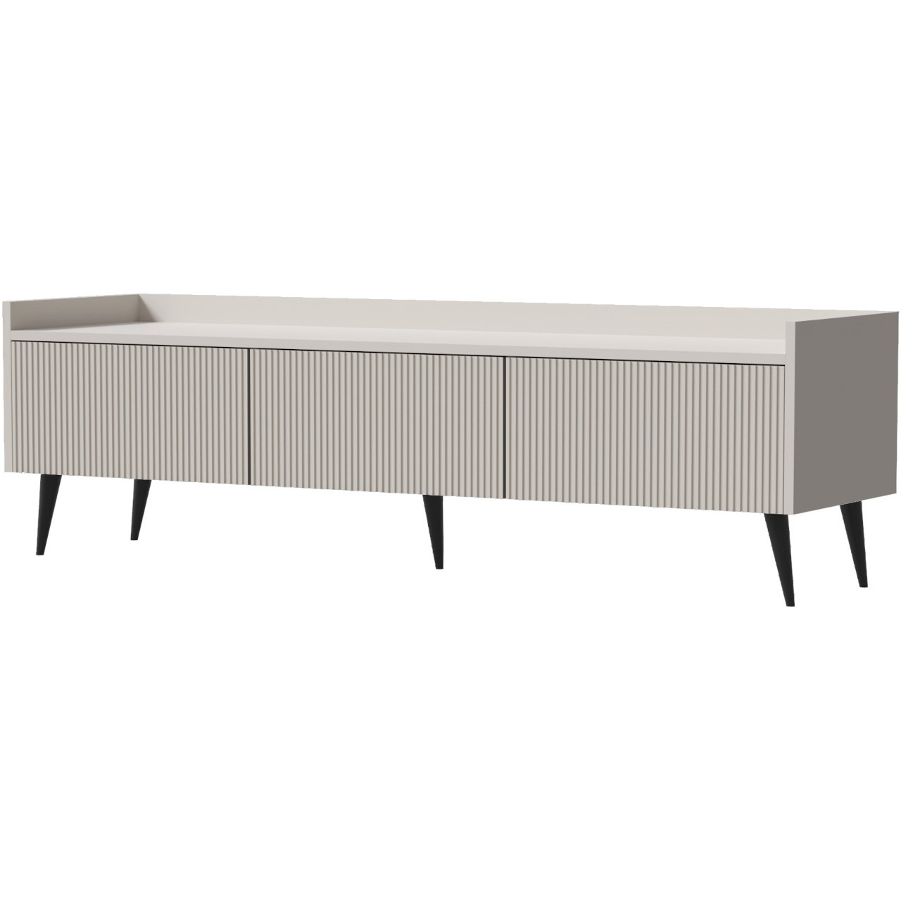 Komoda RTV 150 3K NEMO 06 kaszmir – nowoczesny mebel RTV do przechowywania w salonie