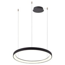 AZZARDO lampa wisząca AGNES 78 DIMM CCT SWITCH czarna