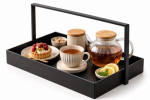 Taca dekoracyjna / koszyk SHP BASKET czarny