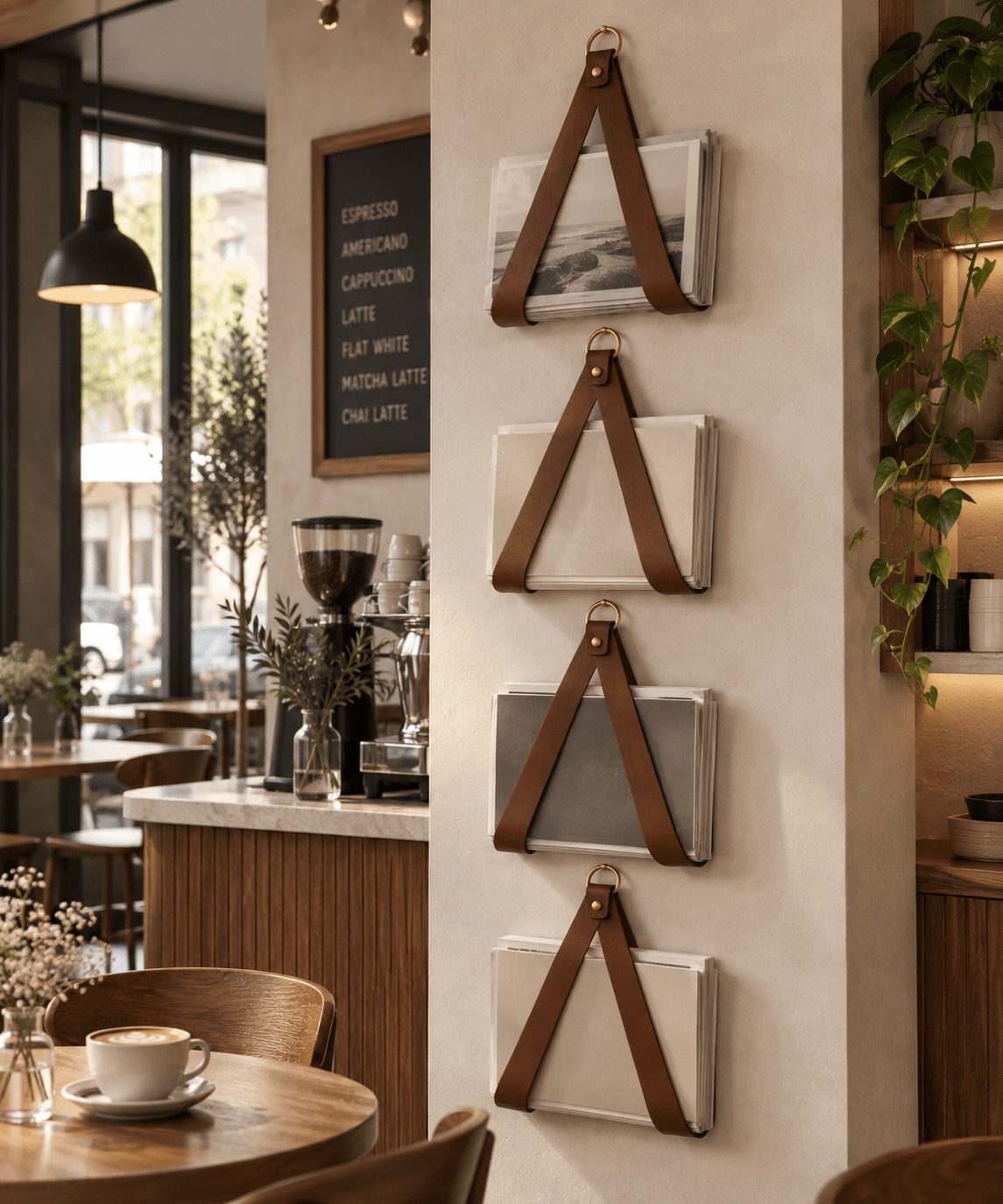 Uchwyt ścienny na książki / gazety SHP BELT - obrazek 5