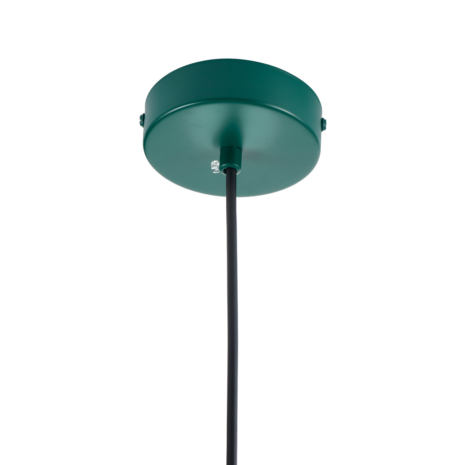 Lampa wisząca MODERNO 80 cm -szmaragdowa z białymi kloszami - obrazek 13