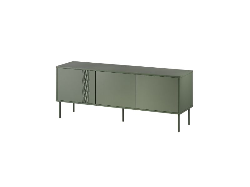 TRESSE szafka RTV 150 (3D) zielony - obrazek 4
