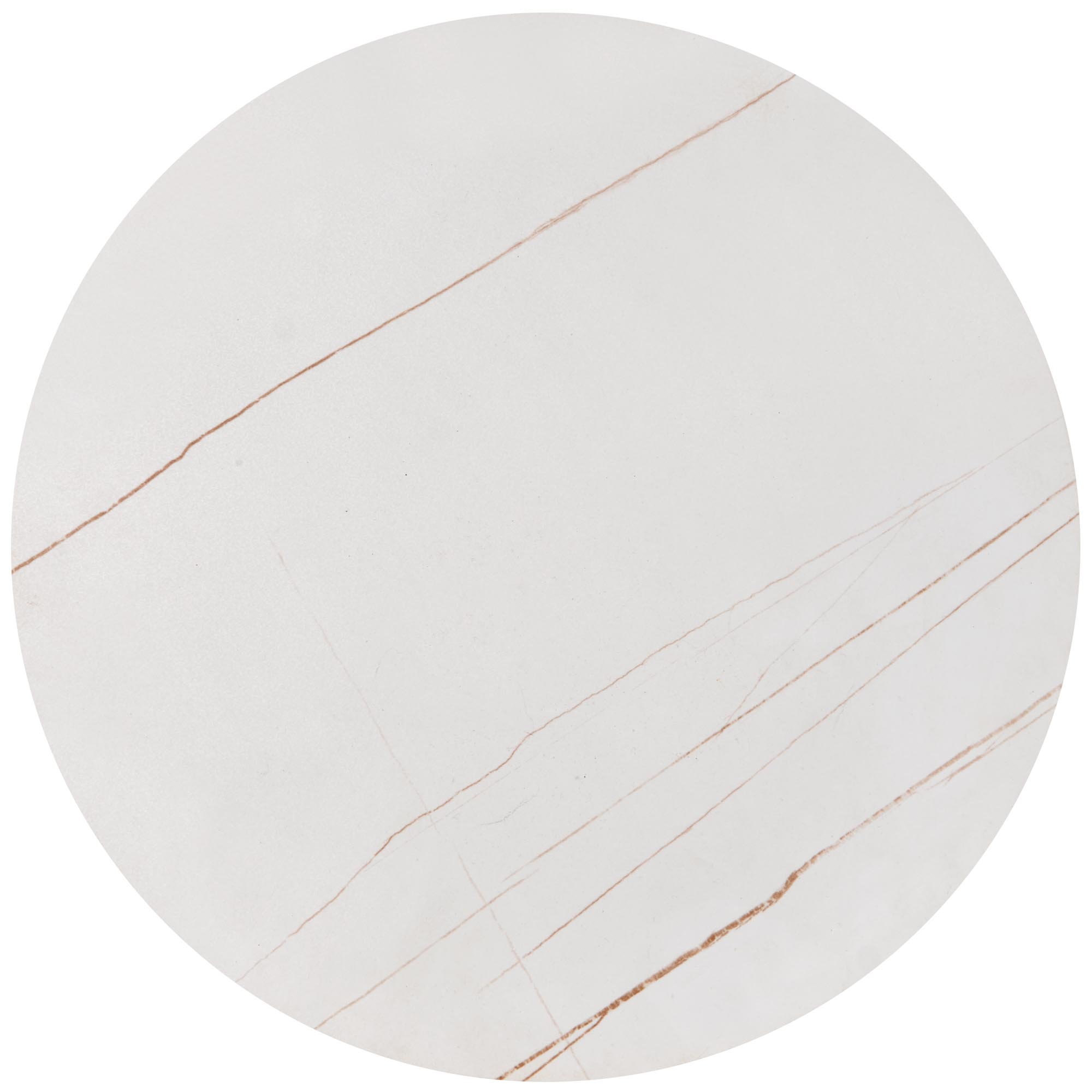 FATIMA zestaw 2 ław, biały marmur / złoty - obrazek 4
