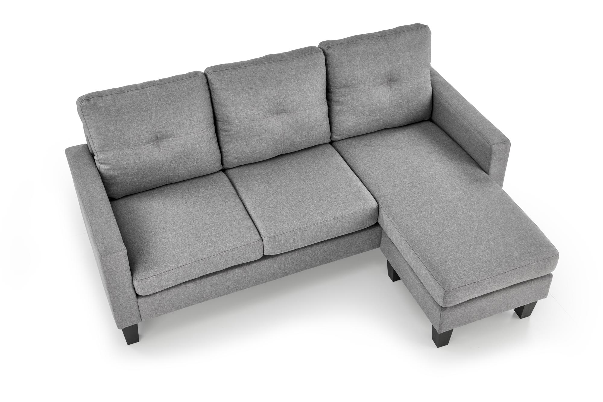 GERSON sofa z podnóżkiem popielaty - obrazek 3