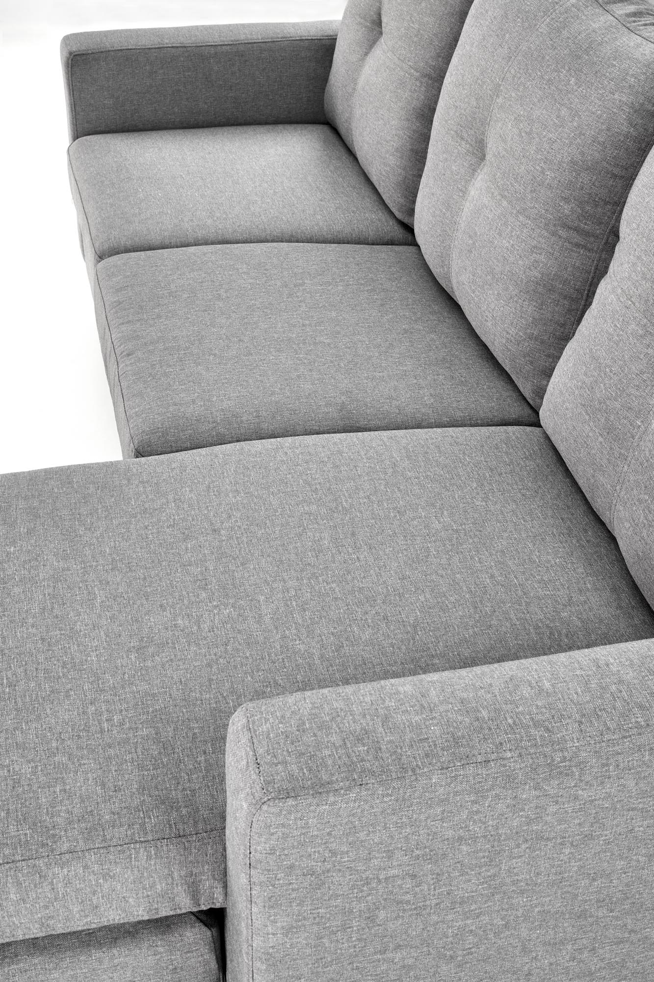 GERSON sofa z podnóżkiem popielaty - obrazek 5