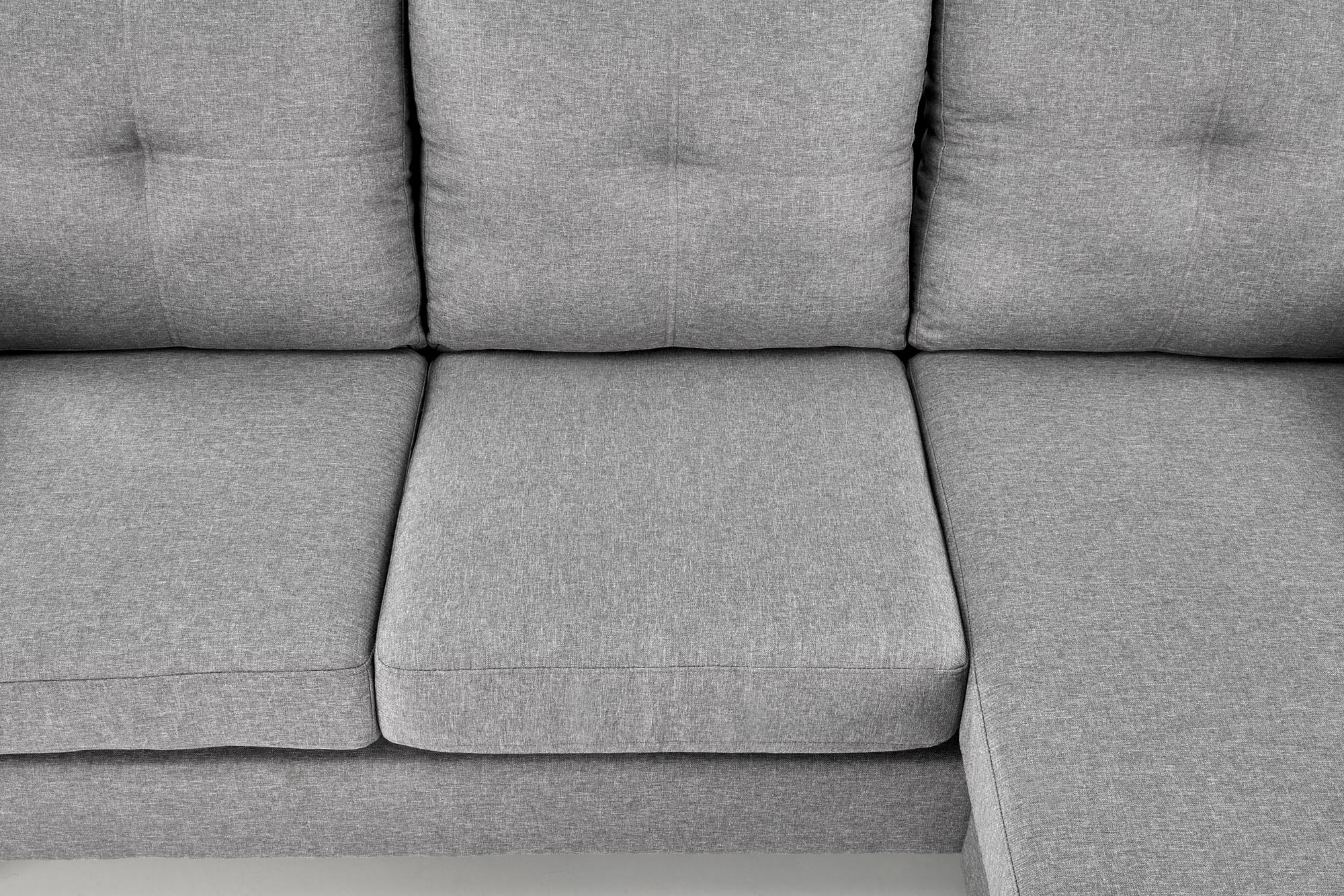 GERSON sofa z podnóżkiem popielaty - obrazek 6