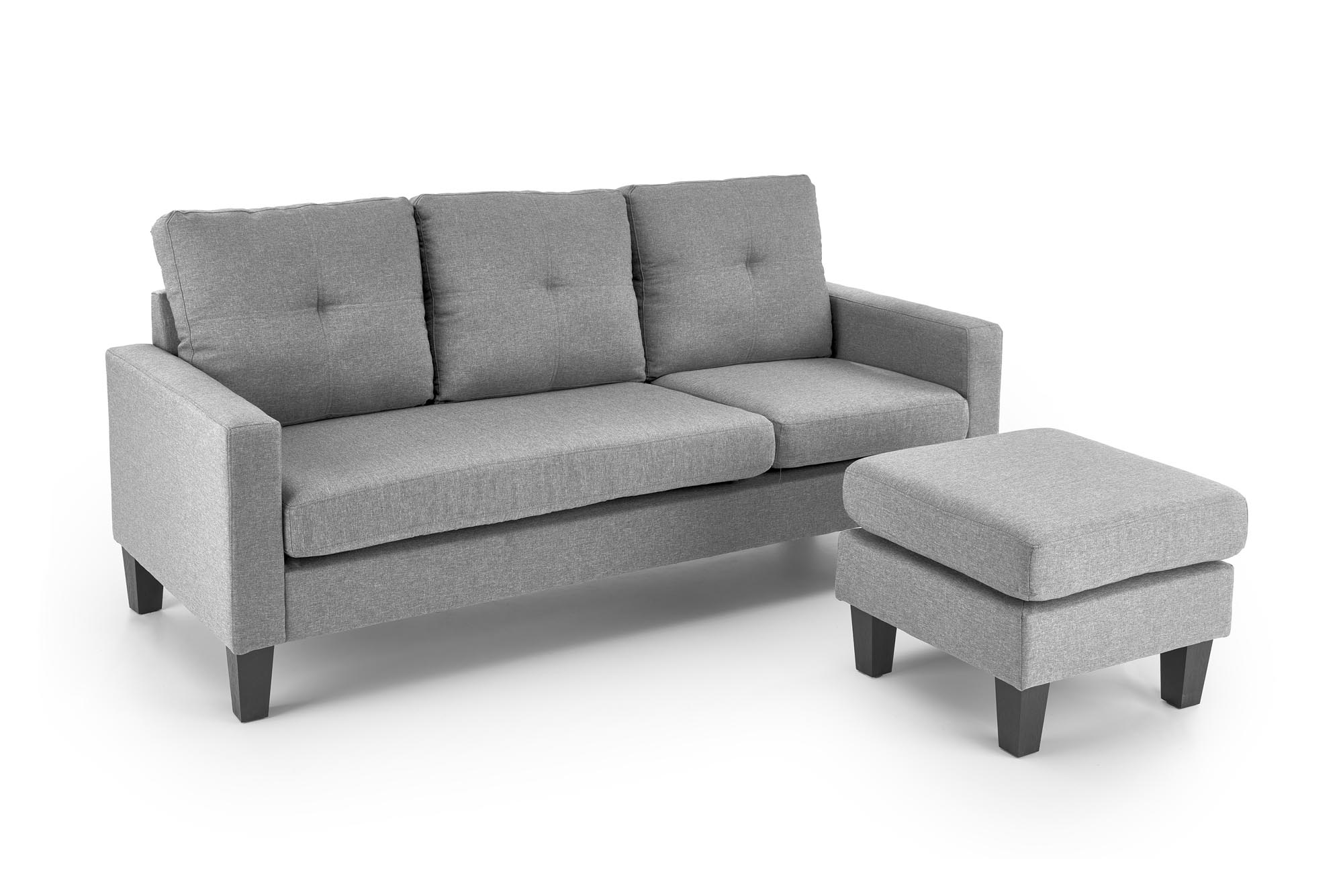 GERSON sofa z podnóżkiem popielaty - obrazek 16