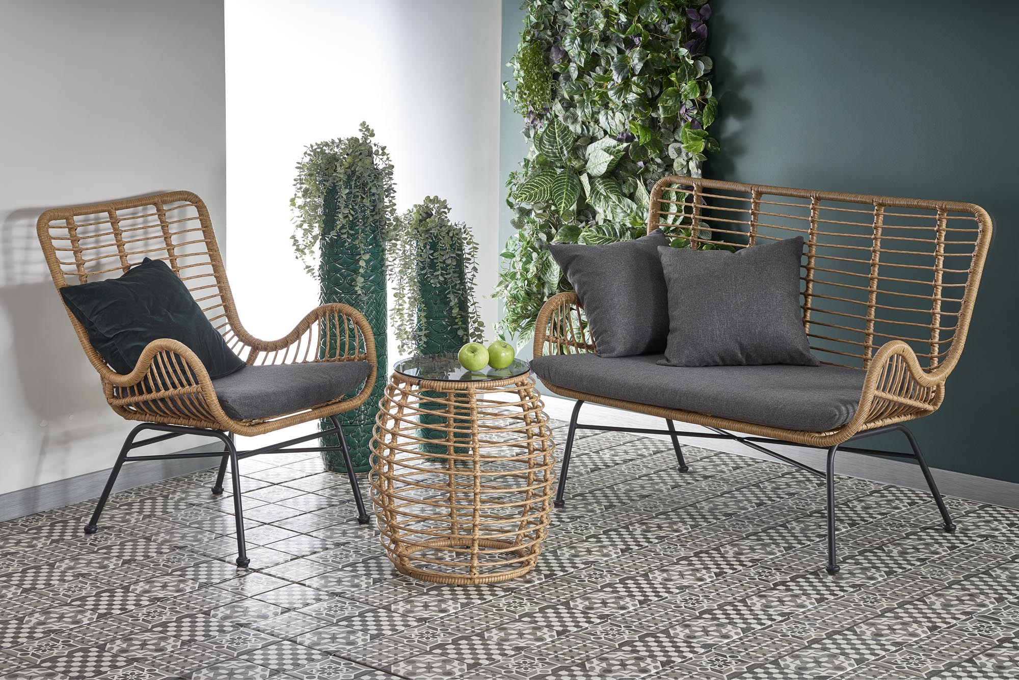 IKARO XL sofa naturalny-popiel - obrazek 6