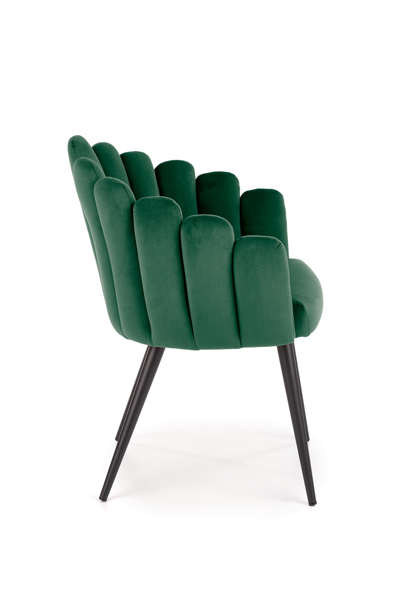 K410 krzesło c. zielony velvet - obrazek 4