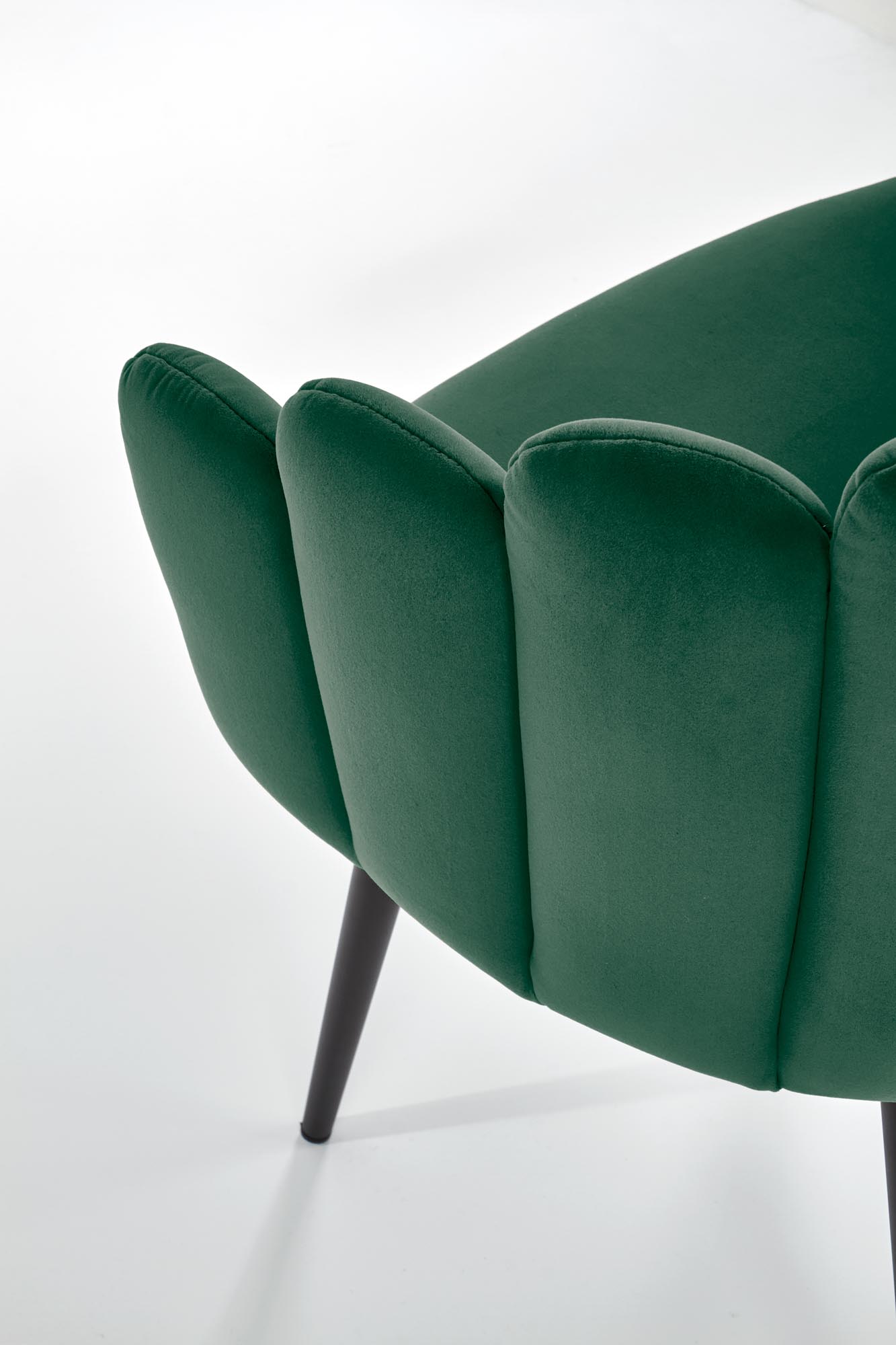 K410 krzesło c. zielony velvet - obrazek 6