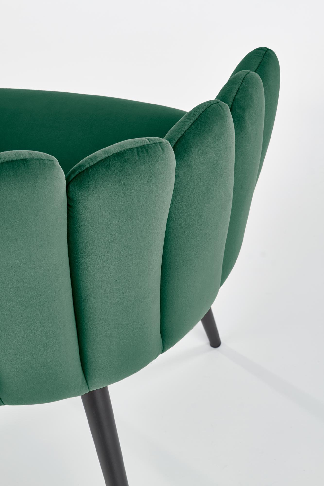 K410 krzesło c. zielony velvet - obrazek 7
