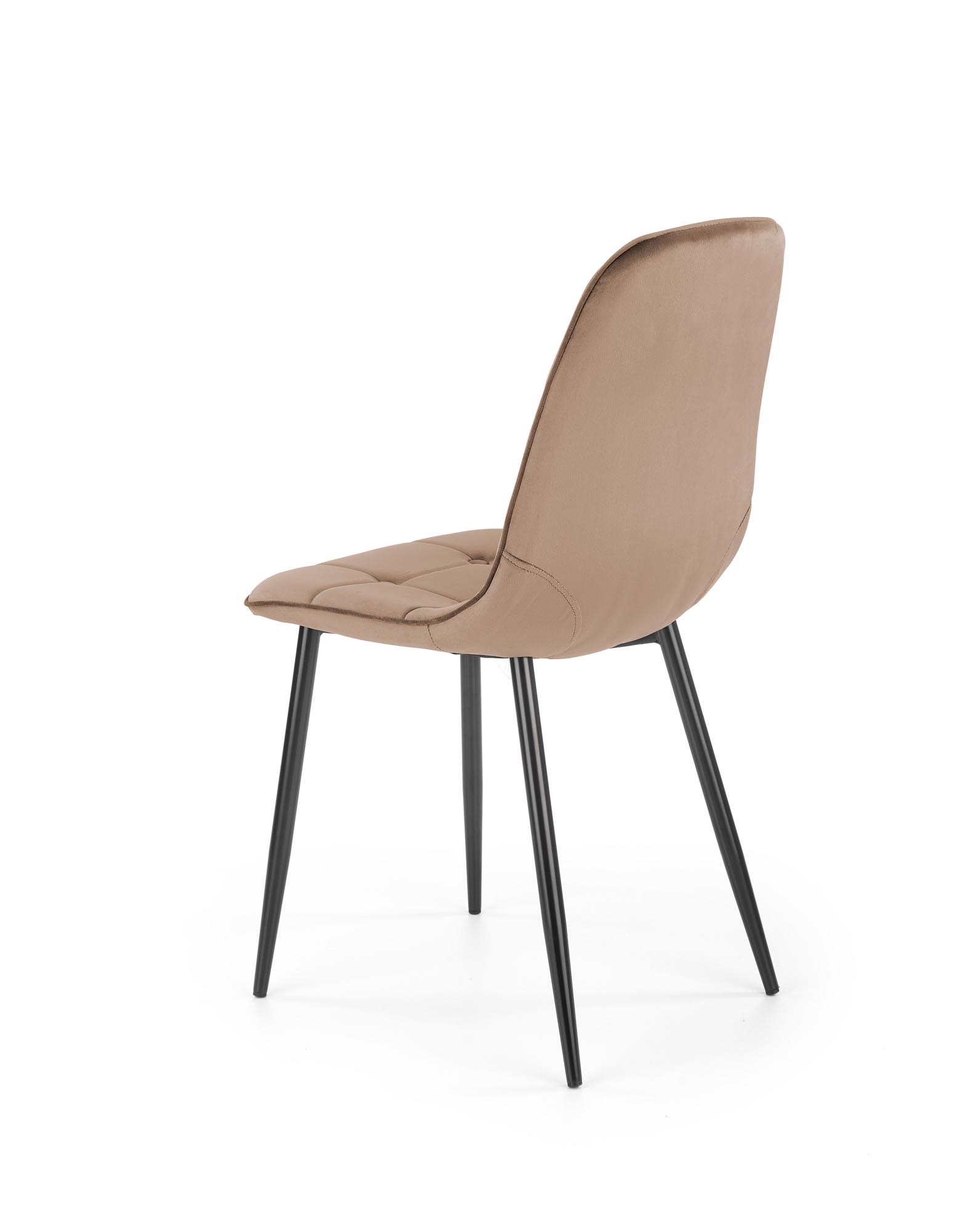 K417 krzesło beżowy velvet - obrazek 4