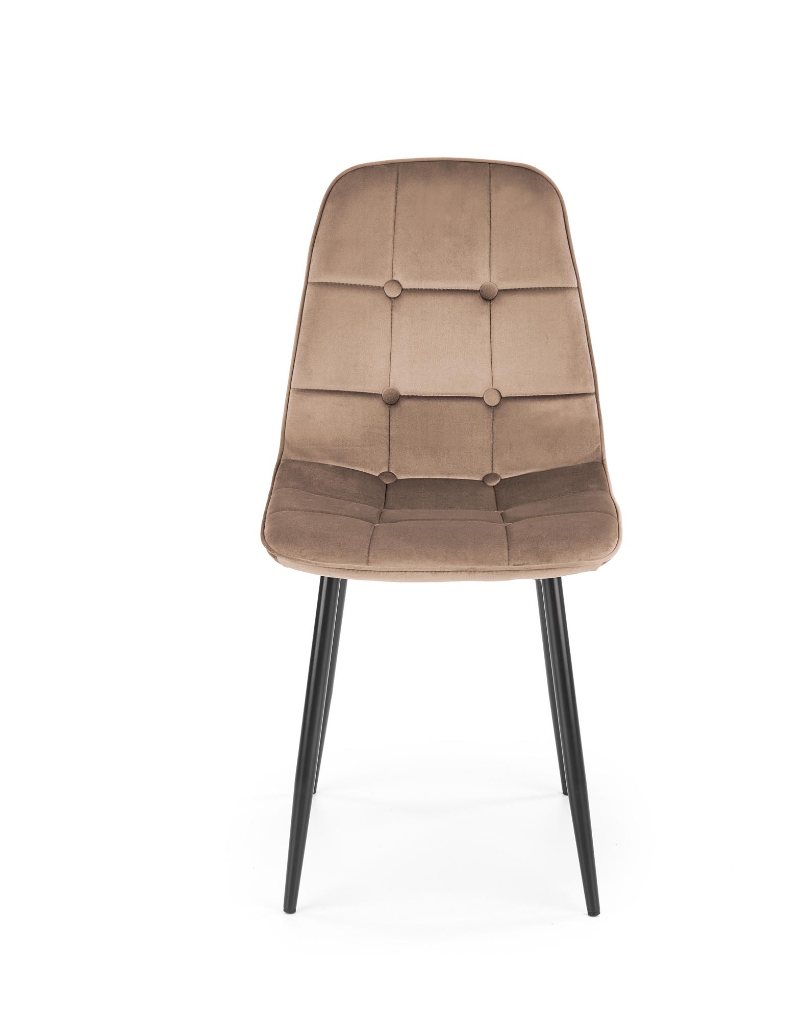 K417 krzesło beżowy velvet - obrazek 5