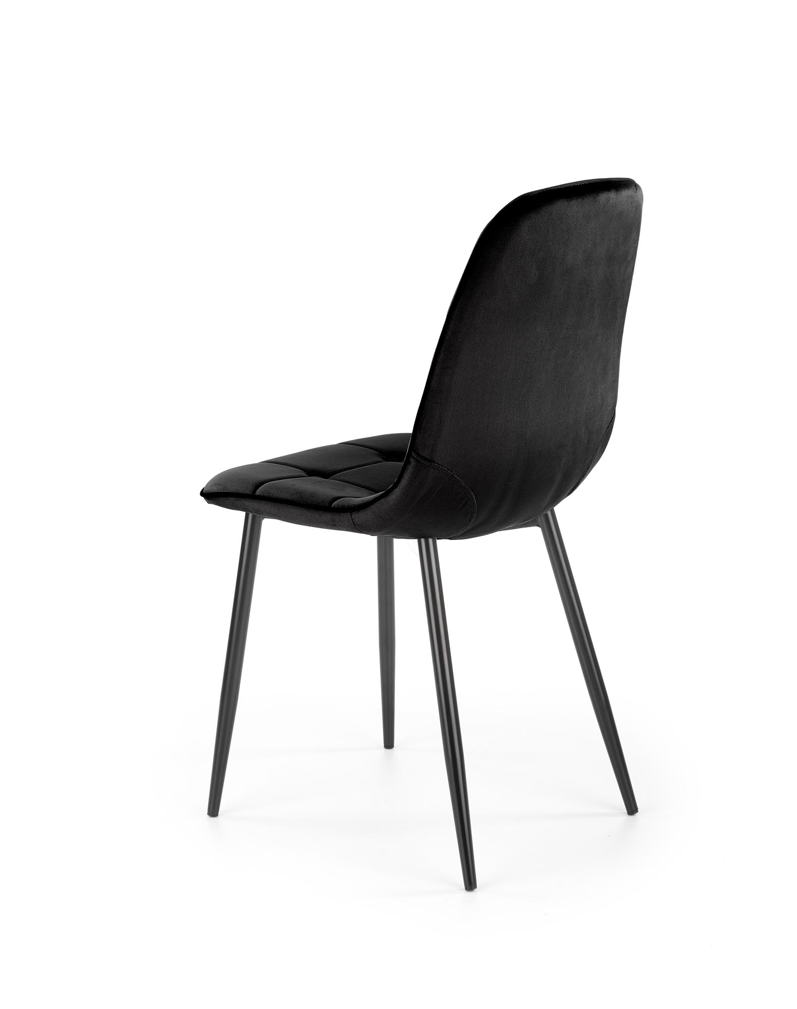 K417 krzesło czarny velvet - obrazek 4