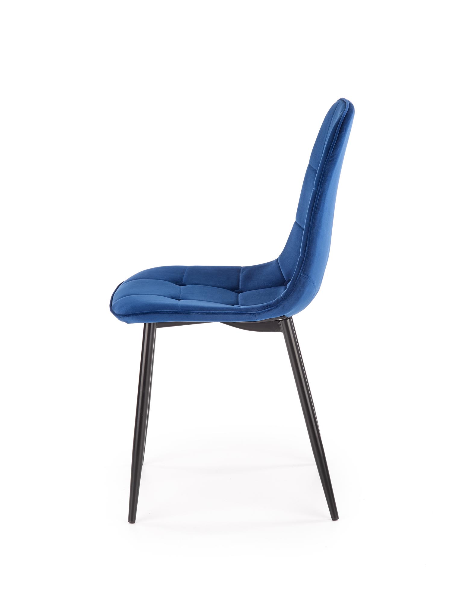K417 krzesło granatowy velvet - obrazek 3