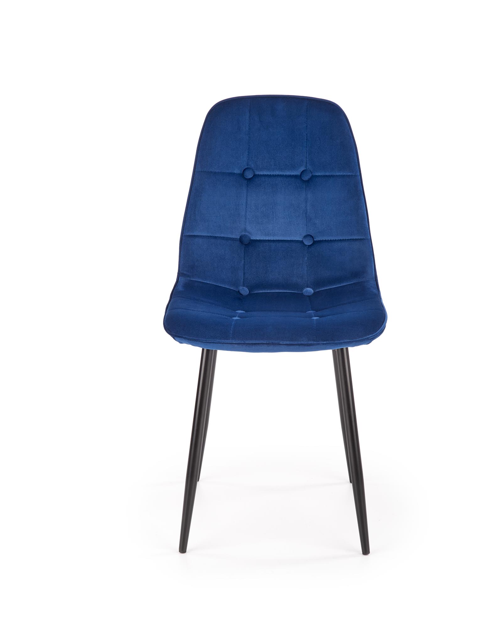 K417 krzesło granatowy velvet - obrazek 6
