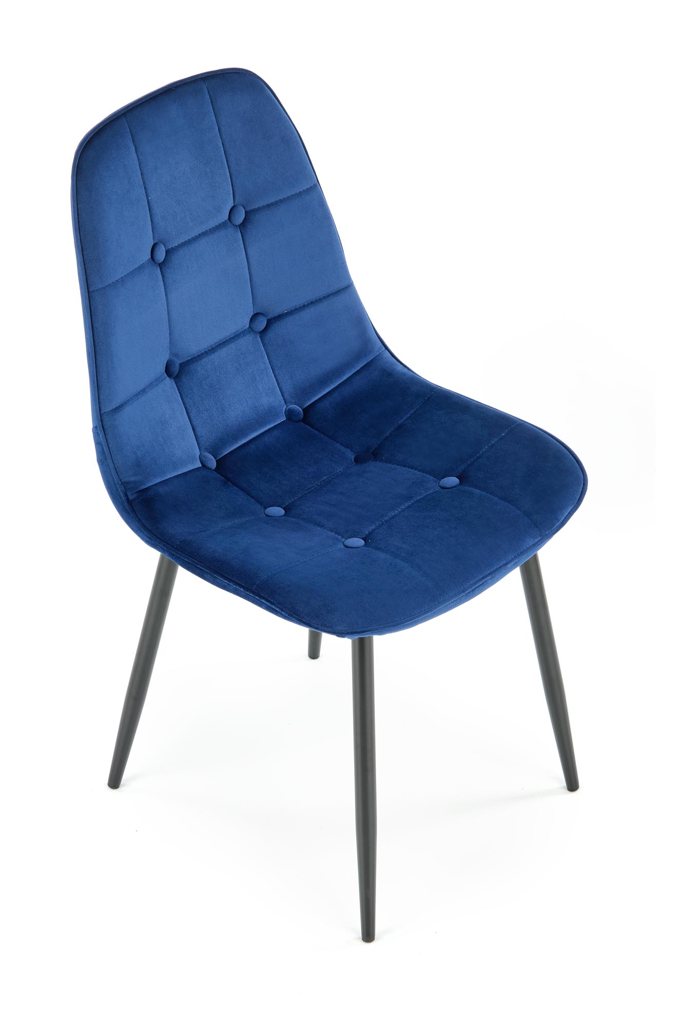 K417 krzesło granatowy velvet - obrazek 7