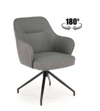 K527 krzesło popielaty / j. popiel