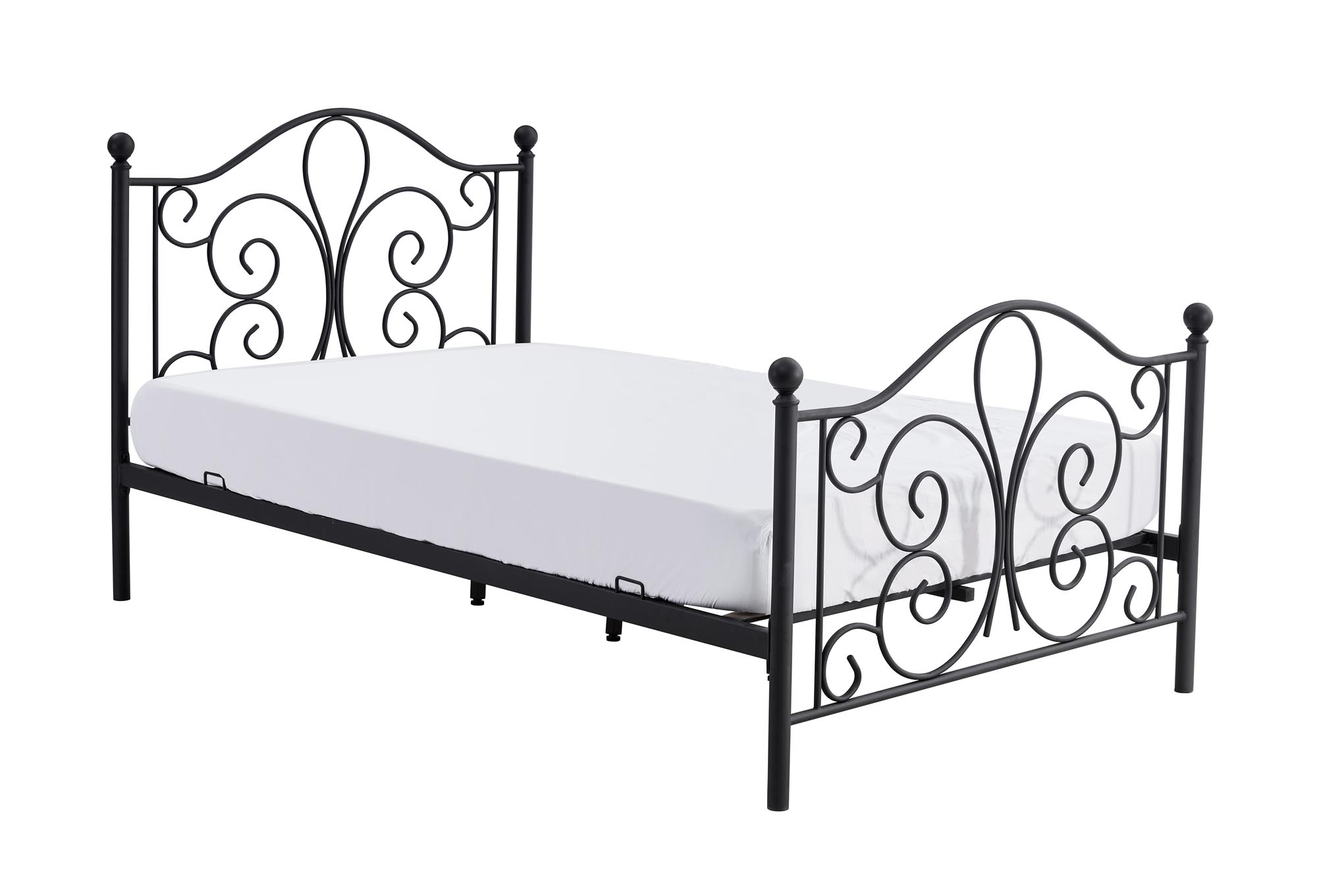 PANAMA 120 cm łóżko metalowe czarny - obrazek 4