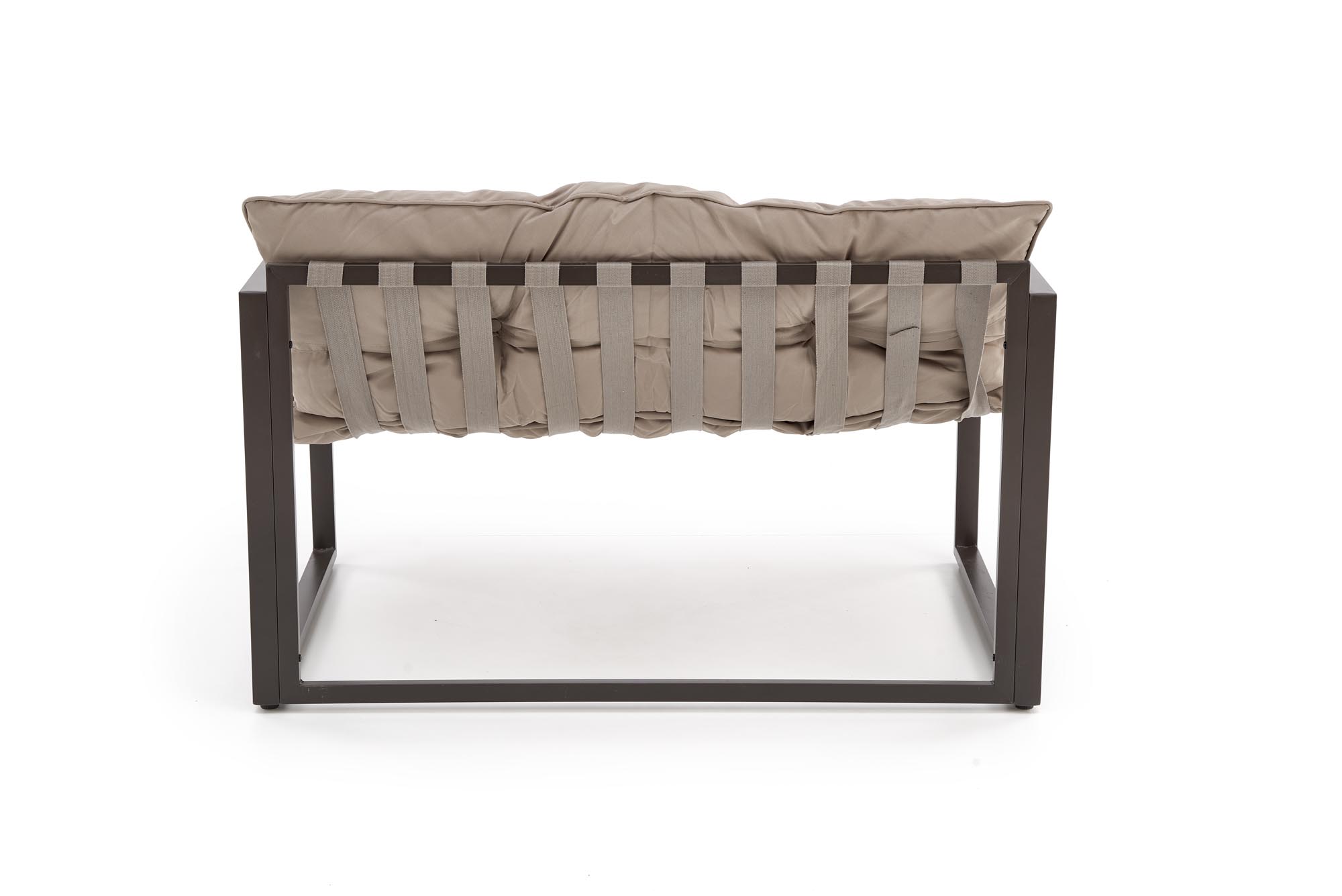 SHARK zestaw ogrodowy ( sofa + fotel 2x + ława ), ciemny brąz / cappuccino - obrazek 12