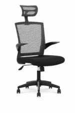 VALOR fotel pracowniczy czarno / popielaty