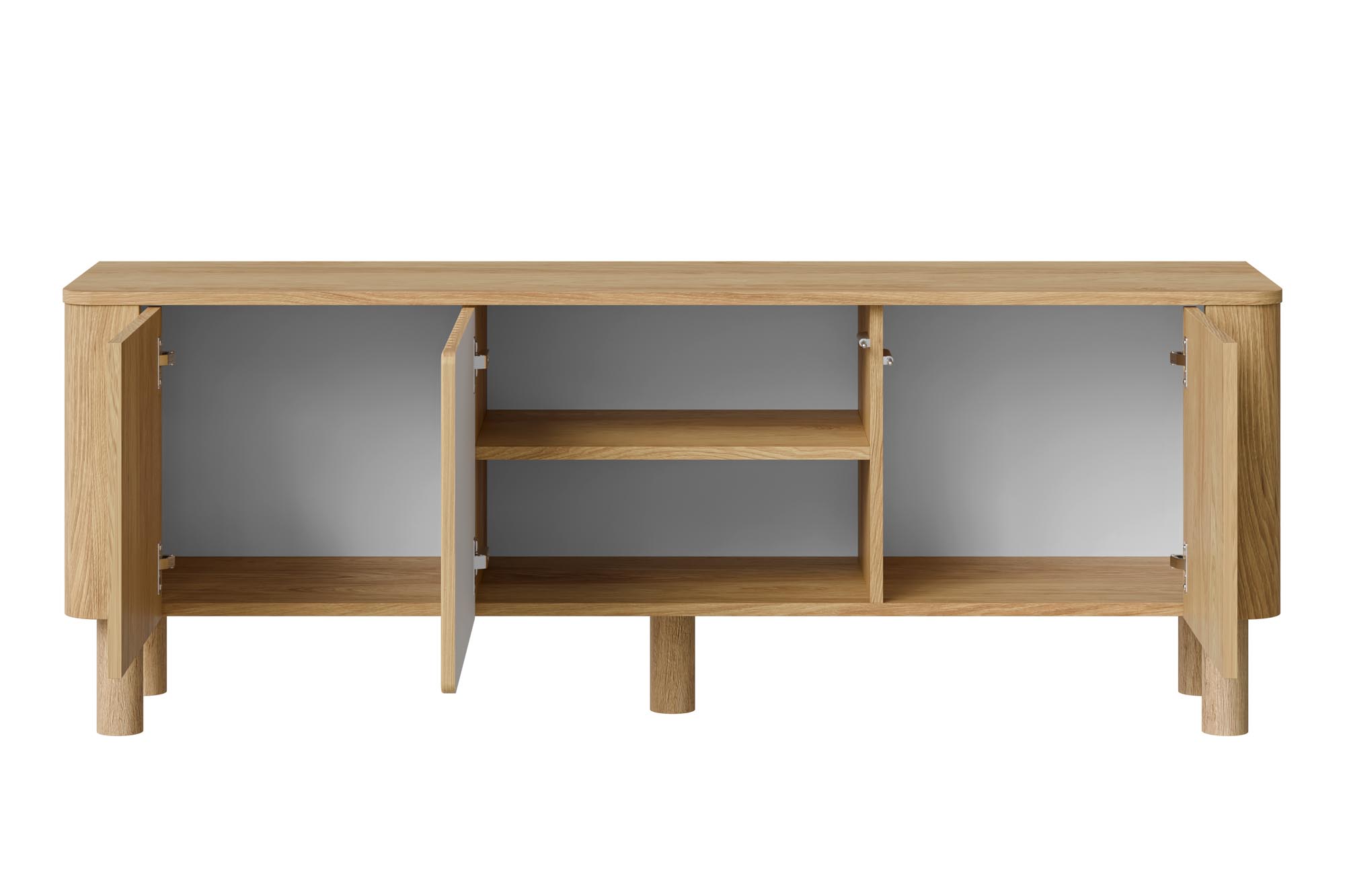 ARANGO RTV-1 stolik RTV 150 cm, dąb hikora - obrazek 5