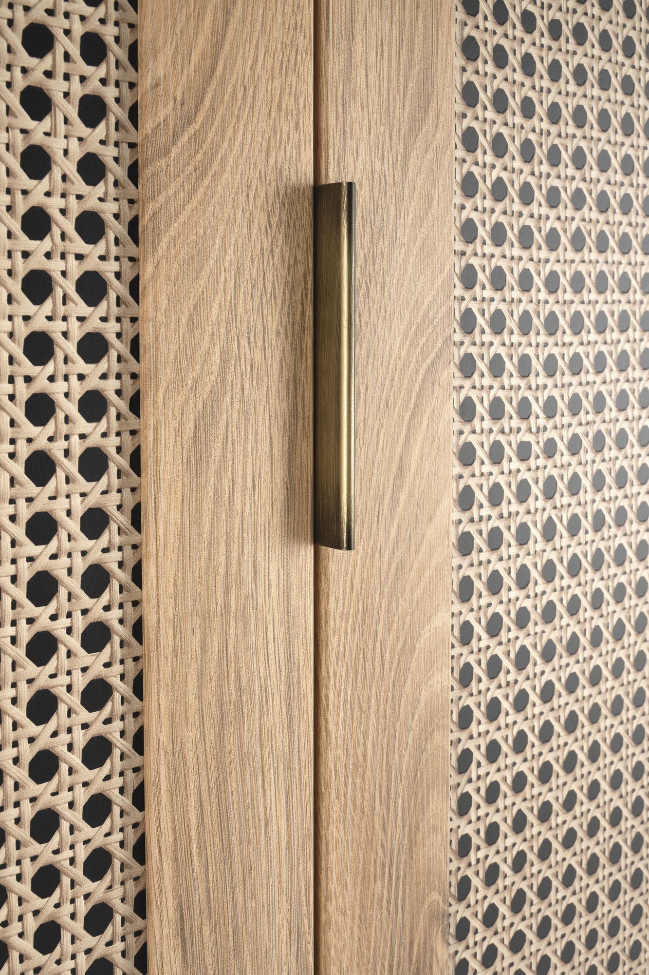 BORNEO S-1 szafa dąb artisan/czarny - obrazek 8
