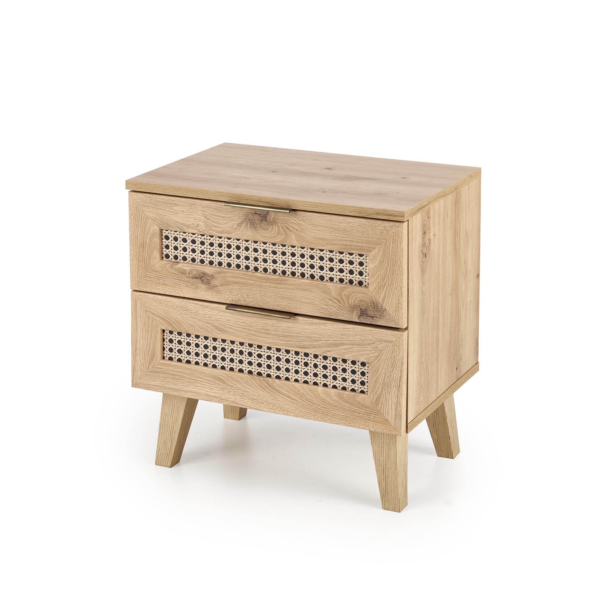 BORNEO SN-1 szafka nocna dąb artisan/czarny - obrazek 11
