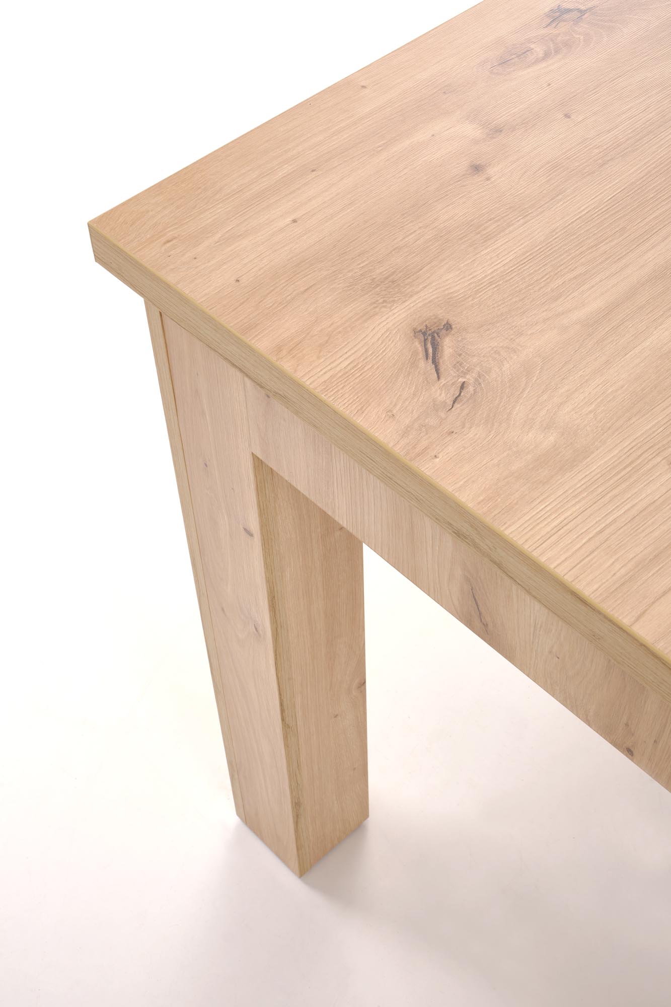 GIZMO stół rozkładany blat - dąb artisan, nogi - dąb artisan - obrazek 4