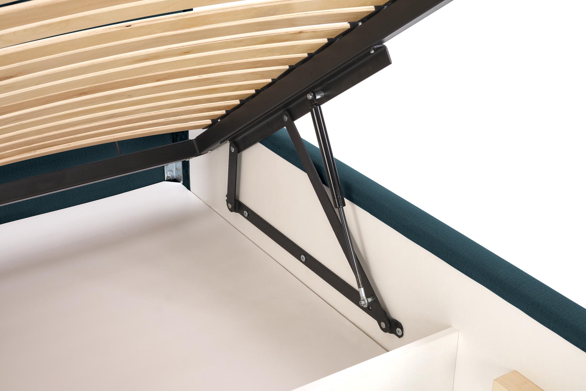 MODULO korpus łóżko 160 - ciemny zielony tap. Monolith 37 - obrazek 9