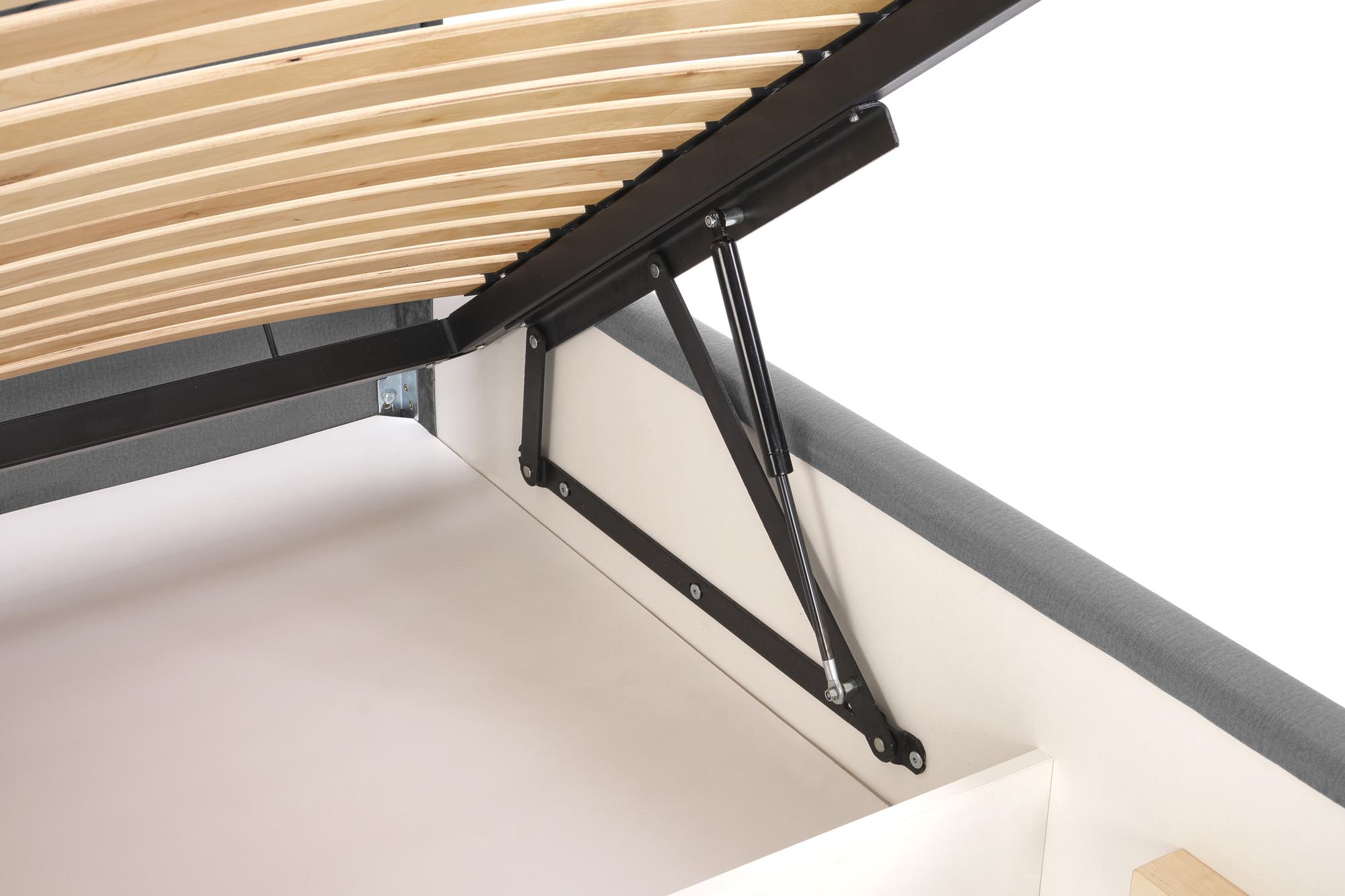 MODULO W2 łóżko 160 - wezgłowie popiel tap. Monolith 85 - obrazek 9