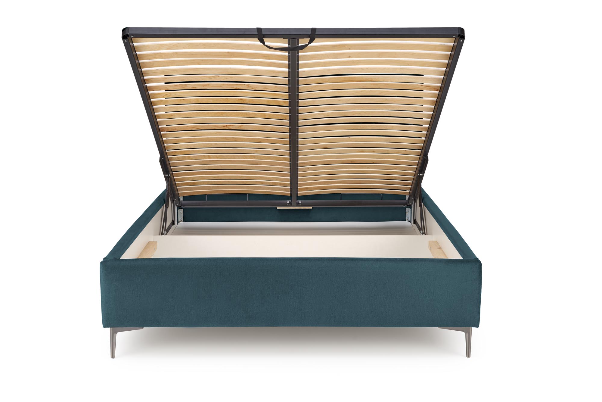 MODULO W5 łóżko 160 - wezgłowie ciemny zielony tap. Monolith 37 - obrazek 6