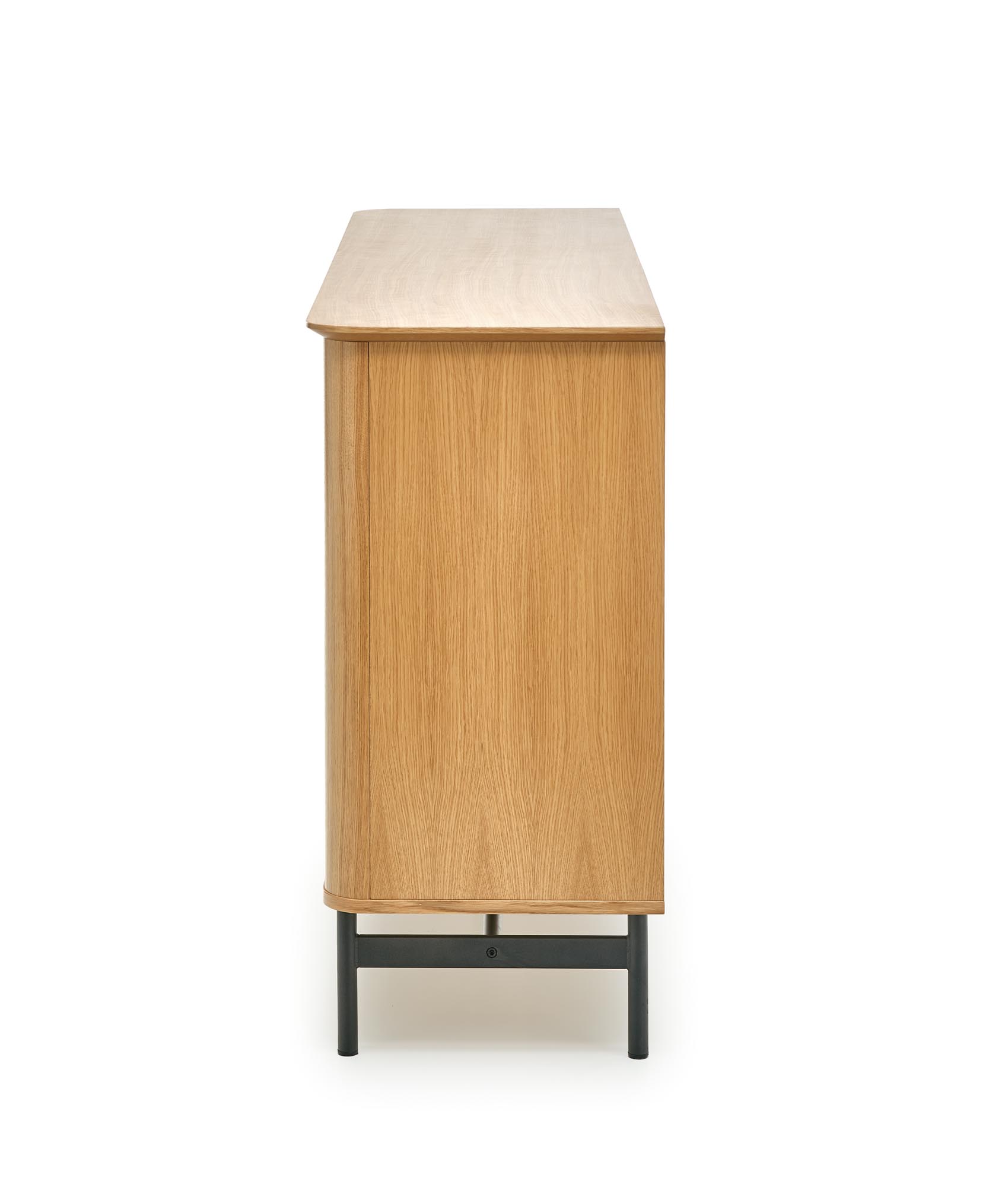 SMART komoda KM-1 dąb naturalny/czarny - obrazek 4