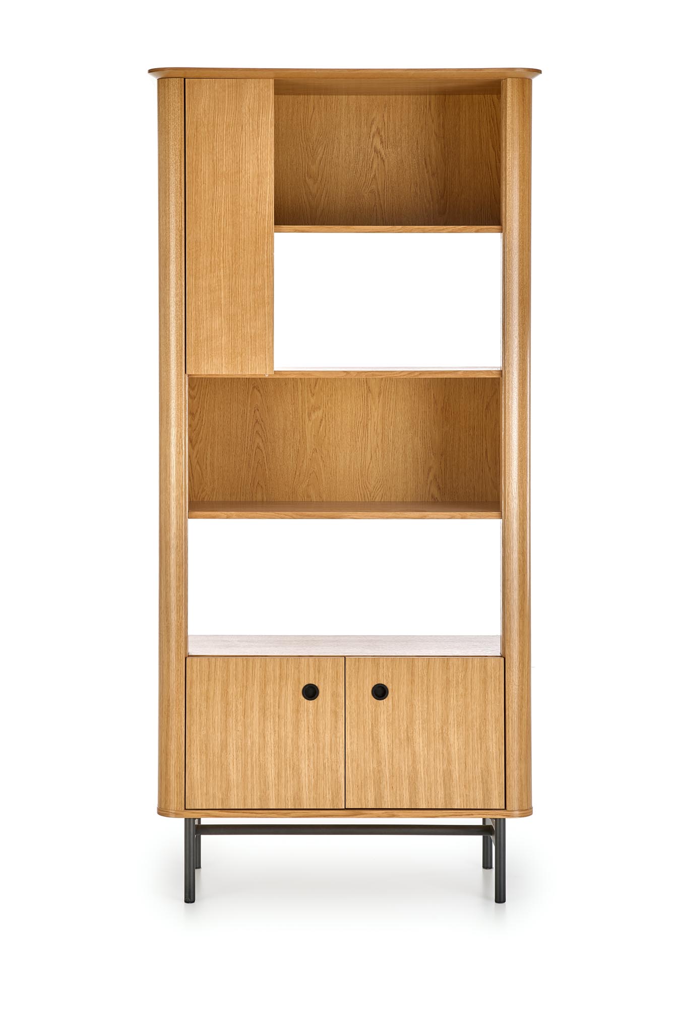 SMART regał REG-1 dąb naturalny/czarny - obrazek 11