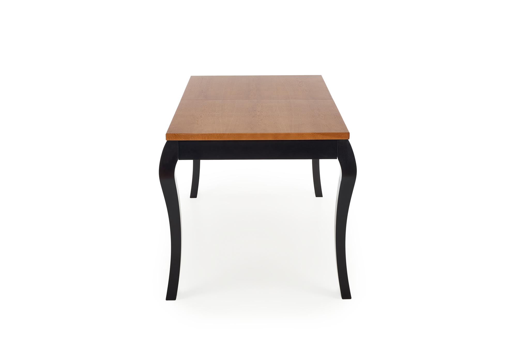 WINDSOR stół rozkładany 160-240x90x76 cm kolor ciemny dąb/czarny - obrazek 15