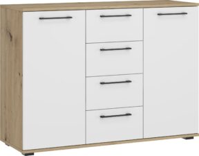 FORMO system szaf modułowych - KOMODA KM-2 dąb artisan/biały