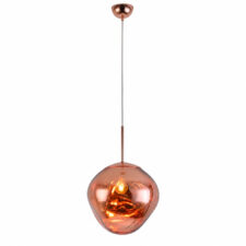 Lampa wisząca GLAM M miedziana 28 cm